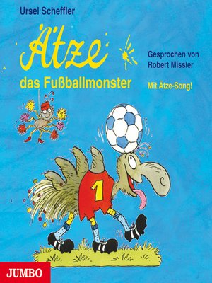 cover image of Ätze, das Fußballmonster